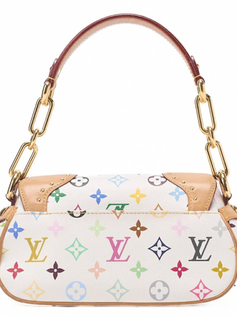 Louis Vuitton Takashi Murakami Marilyn White Monogram Multicolore shoulder Bag - Picture 4 of 9